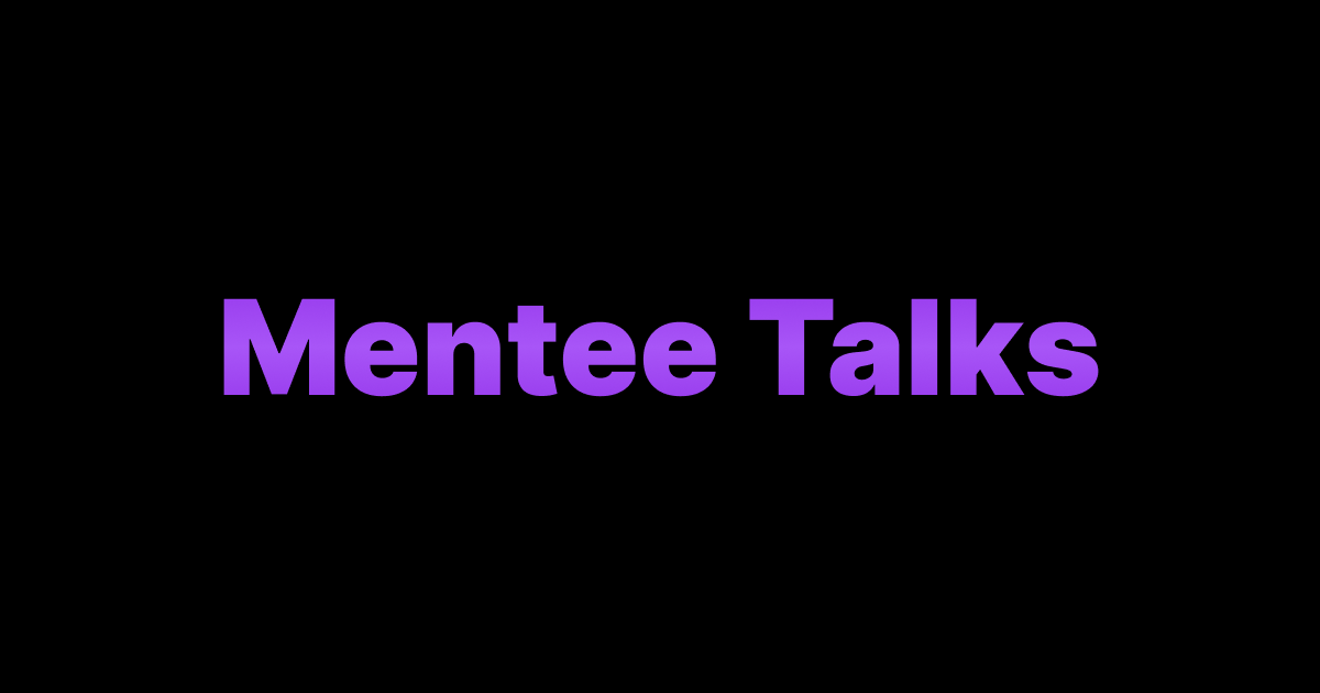 Interview with Mentee: Vlad