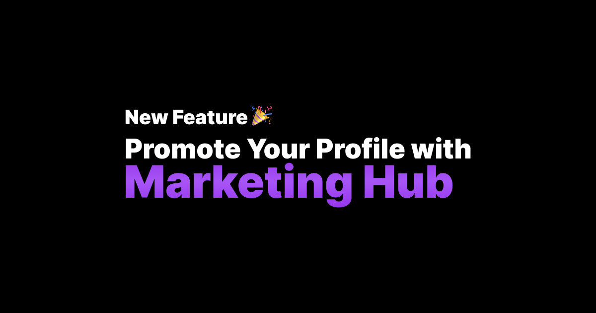 Introducing the Marketing Hub: Promotional Tools for Your Mentor Profile